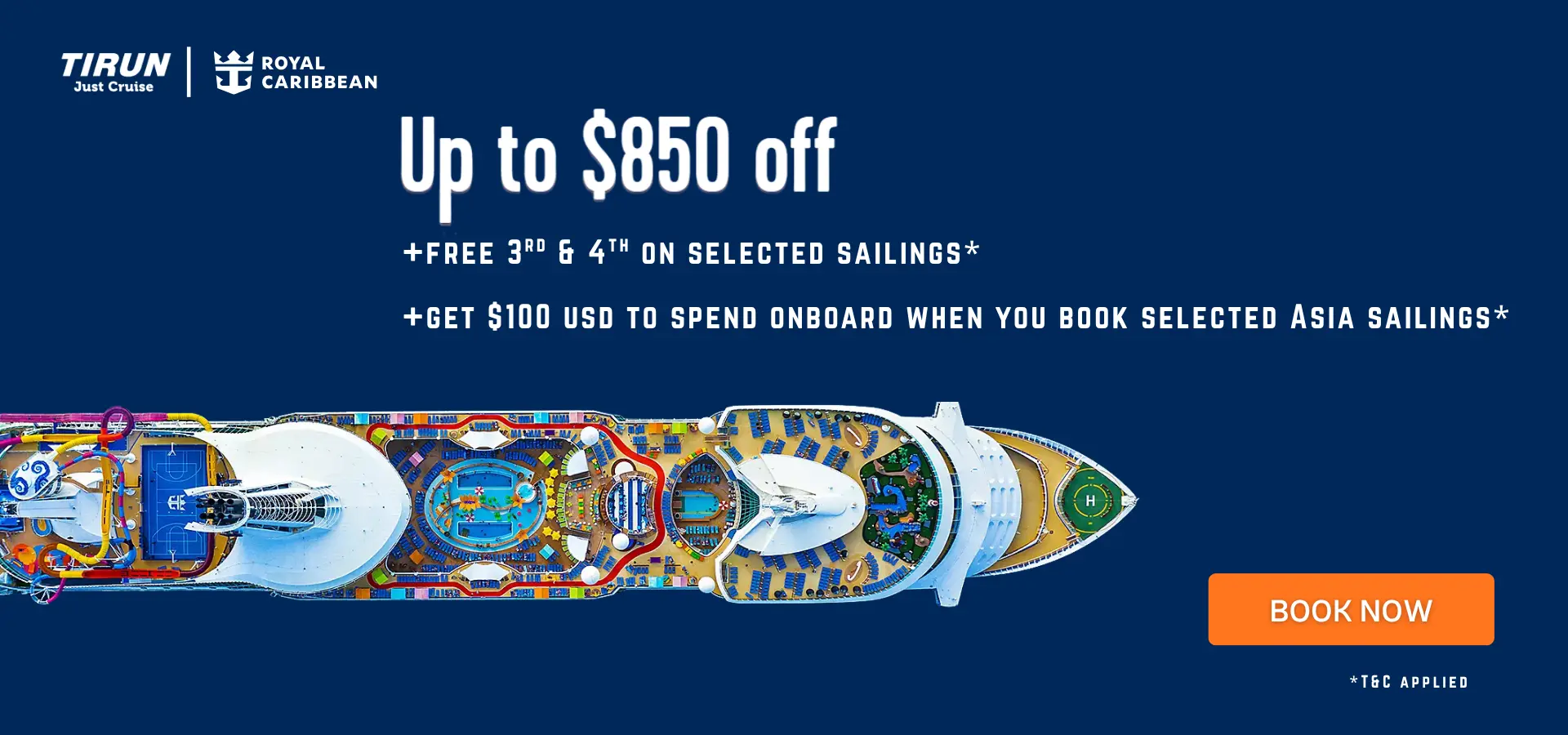 Royal Caribbean Offer Banner
