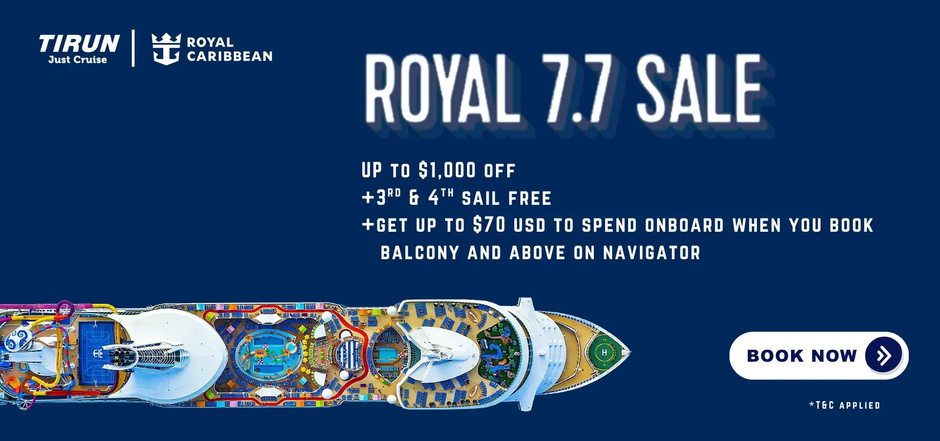 Royal Caribbean Offer Banner