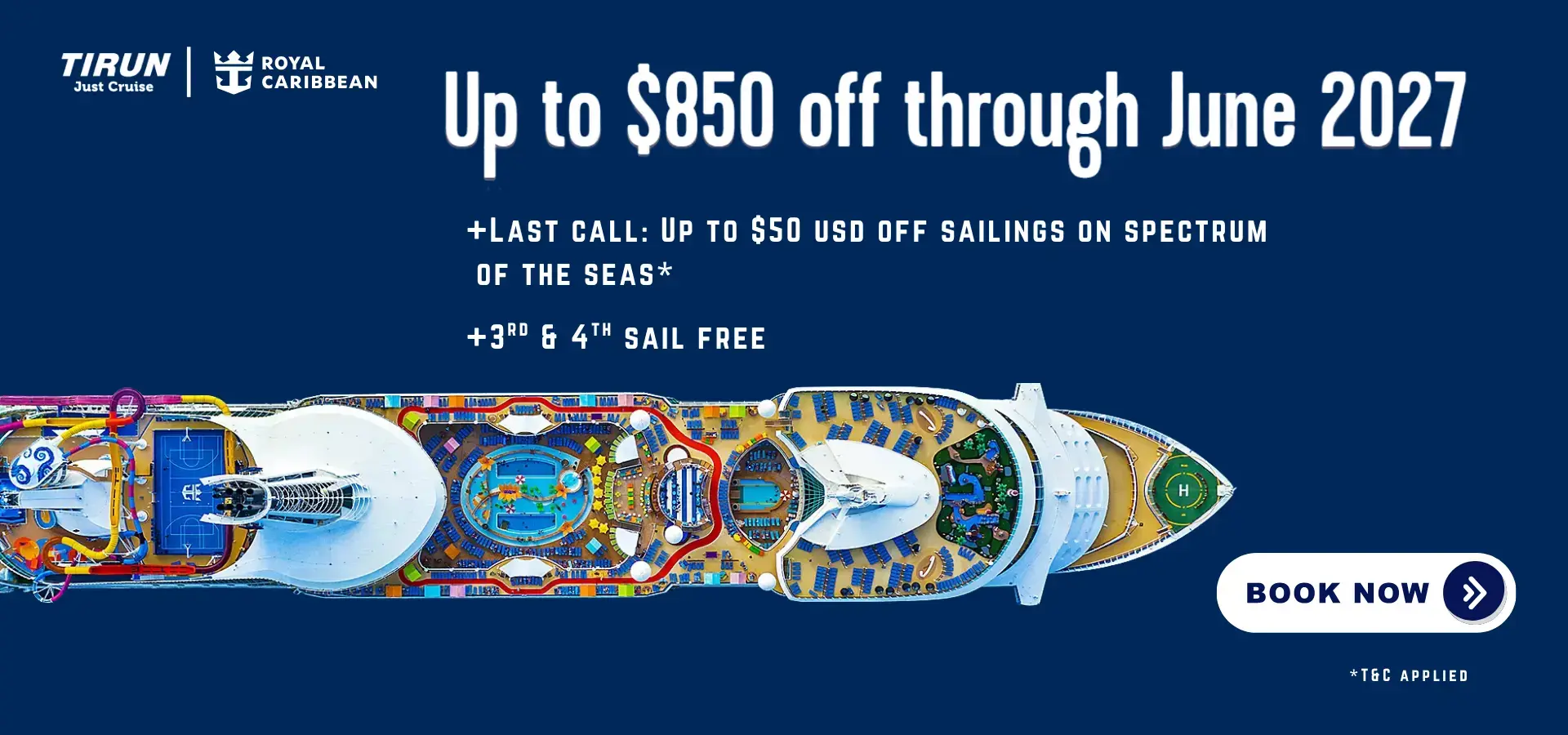 Royal Caribbean Offer Banner