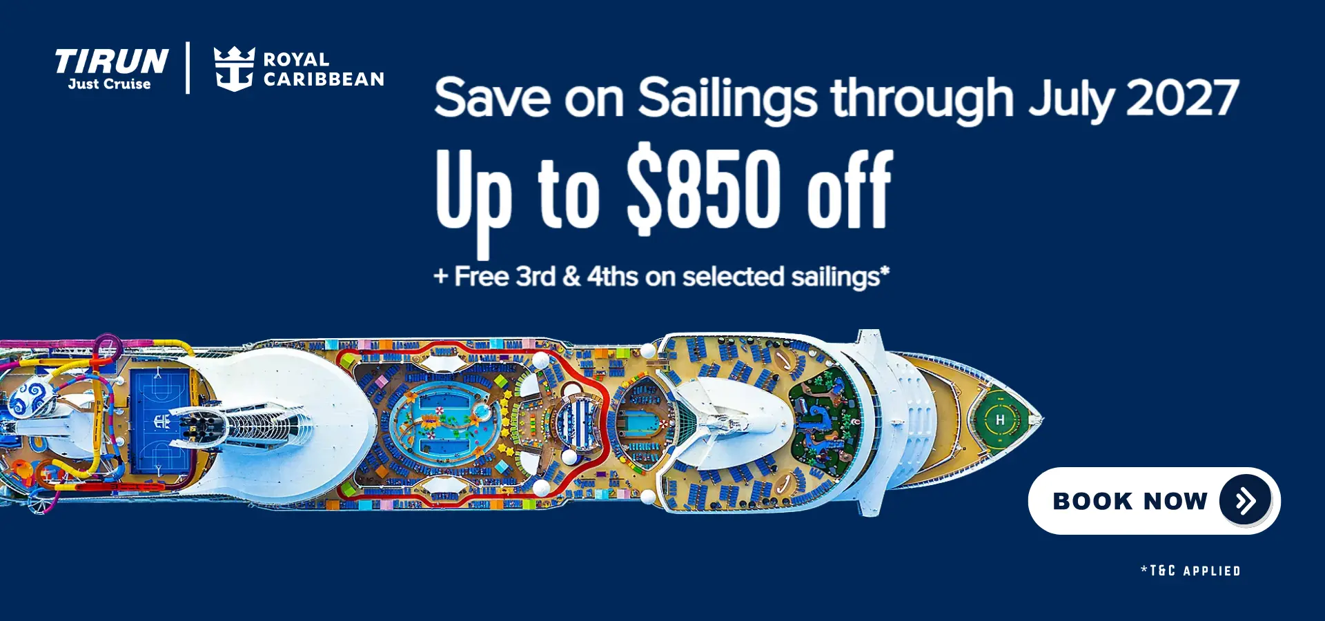 Royal Caribbean Offer Banner