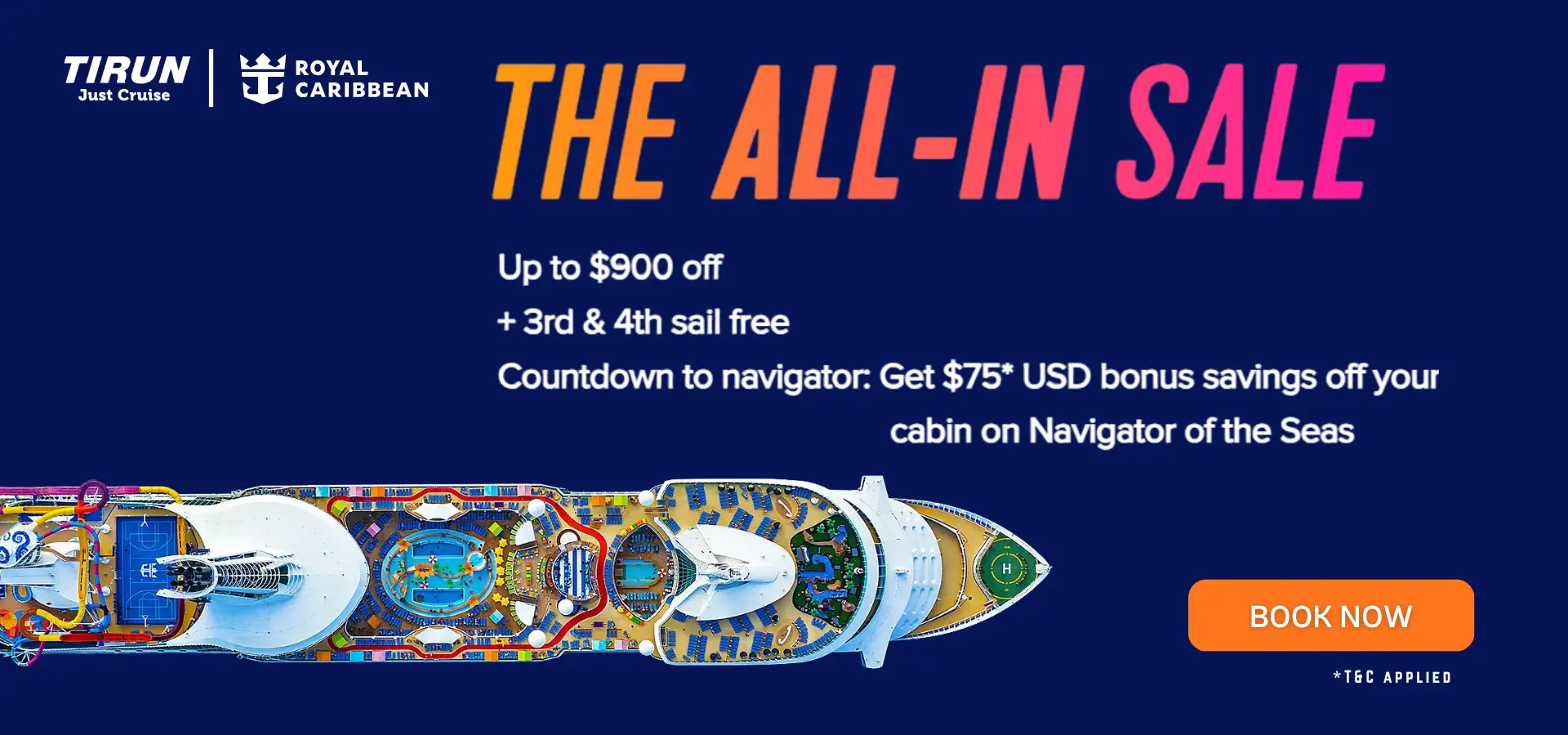 Royal Caribbean Offer Banner