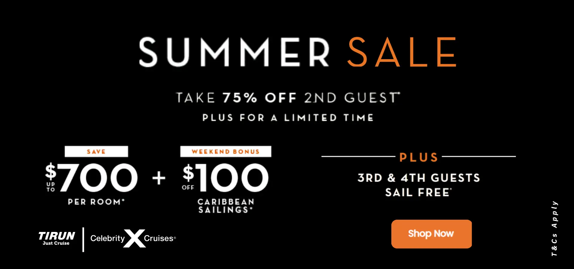Celebrity Cruises Offer Banner - Mobile