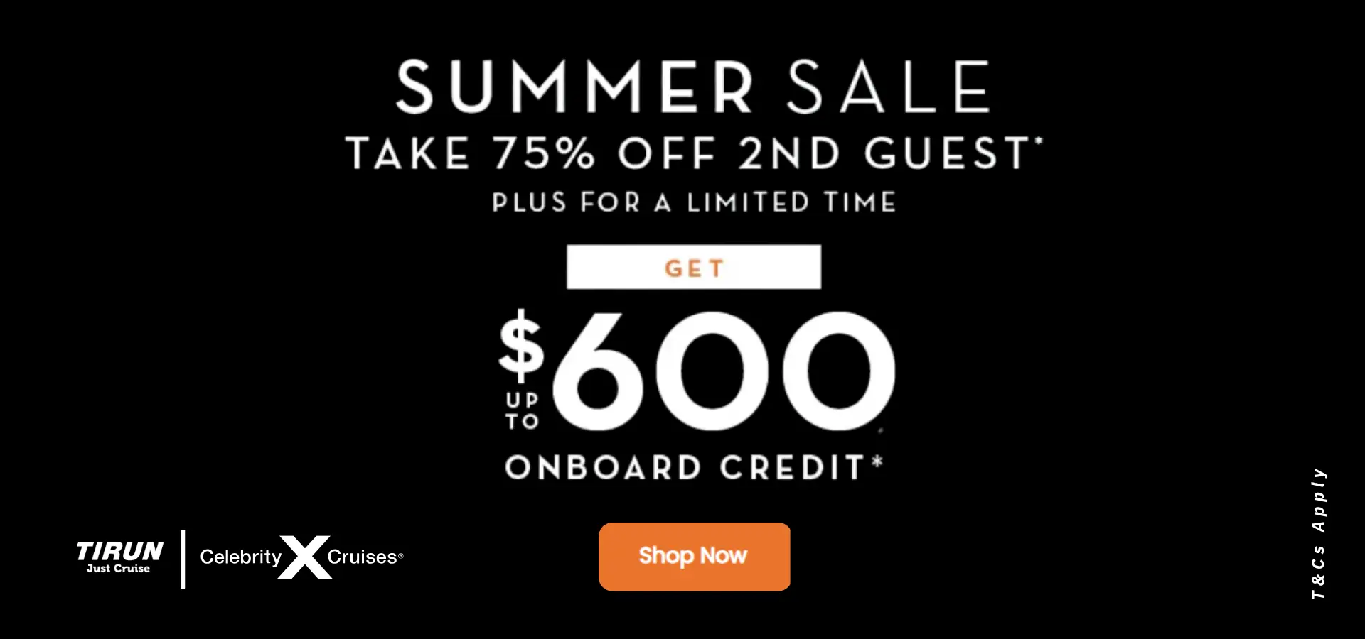 Celebrity Cruises Offer Banner - Mobile
