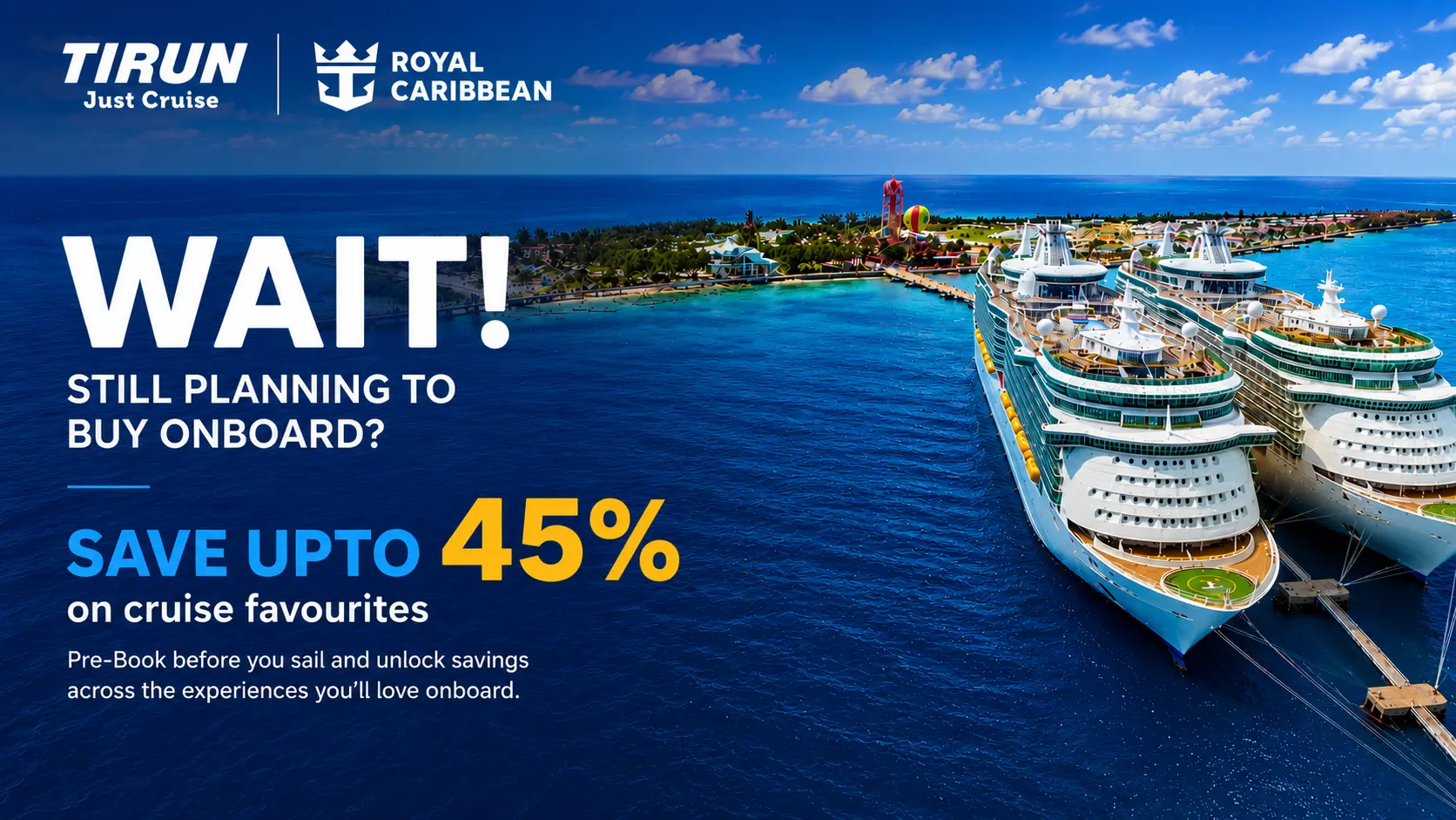 Guests enjoying a cruise vacation