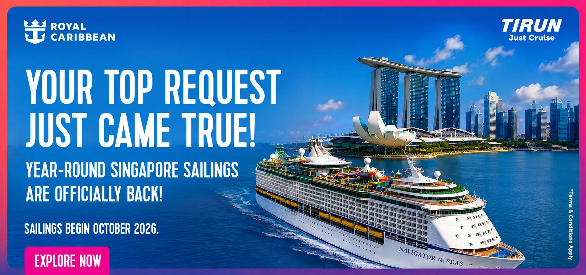 Cruises from Singapore — Navigator of the Seas